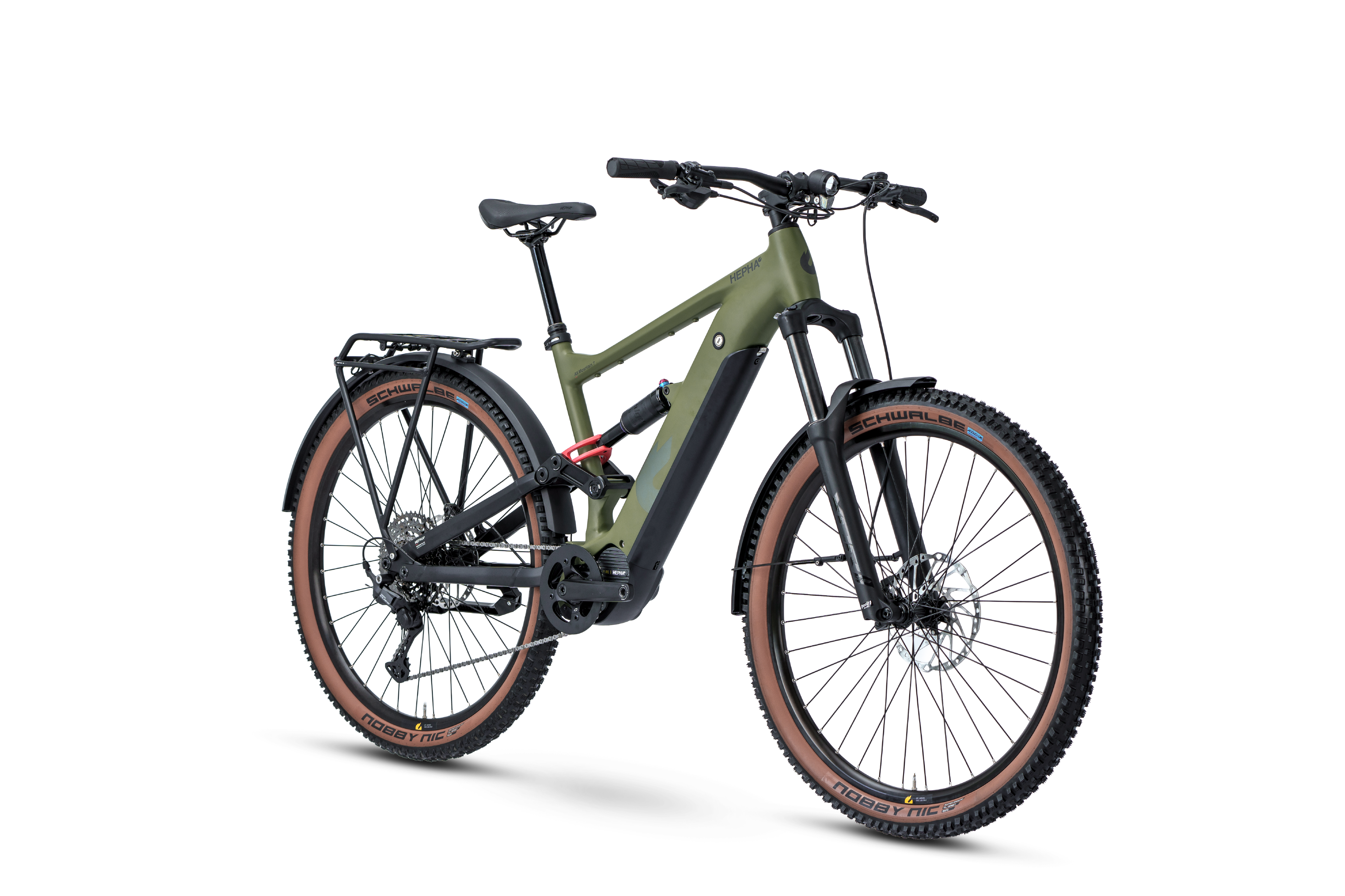 HEPHA All Mountain 7 Alloy Long Range SUV E-Fullys (grün) 2